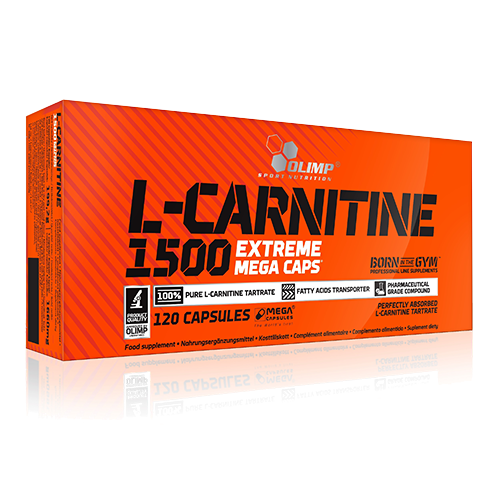 L-Carnitine 1500 Mega Caps Afslanken