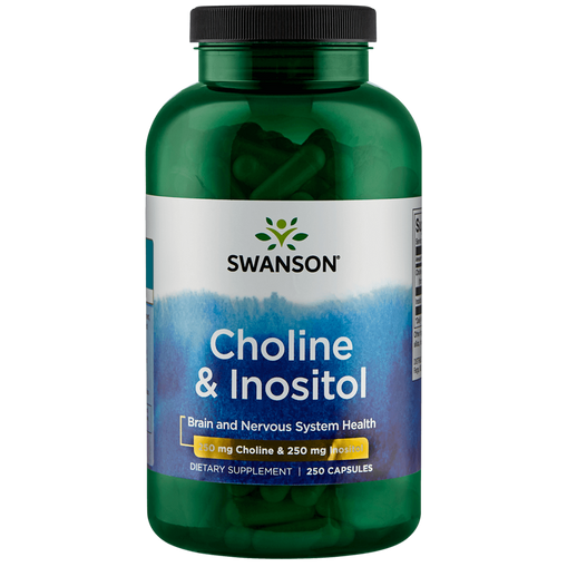 Choline and Inositol 250/250 mg Vitamins & Supplements 