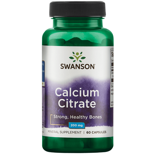 Calcium Citrate 200mg Vitamines en supplementen