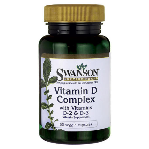 Complexe de vitamines D Vitamin D Complex with Vitamins D2 & D3 Vitamines et compléments 