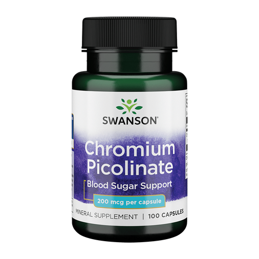 Chromium Picolinate 200mcg Vitamins & Supplements 