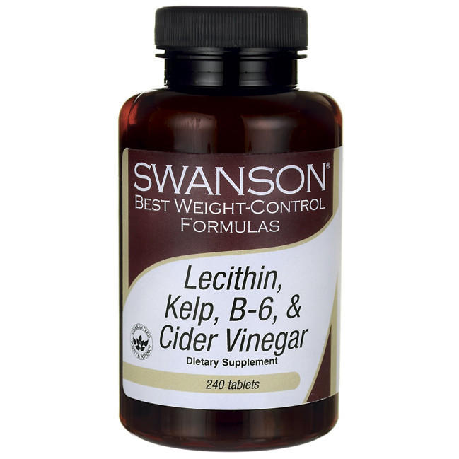 Diet Lecithin, Kelp, B6 & Vinegar Swanson