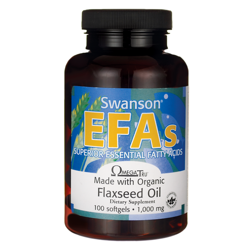 EFA Flaxseed Oil 1000mg Food & Bars