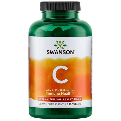 Vitamin C 1000 mg W/RH TR Vitamines et compléments 