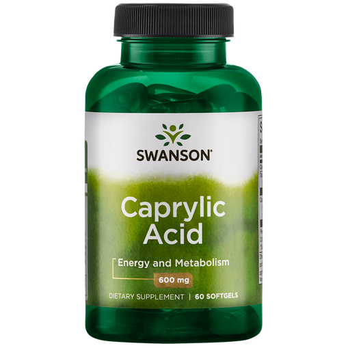 Ultra Caprylic Acid 600mg Vitamins & Supplements 