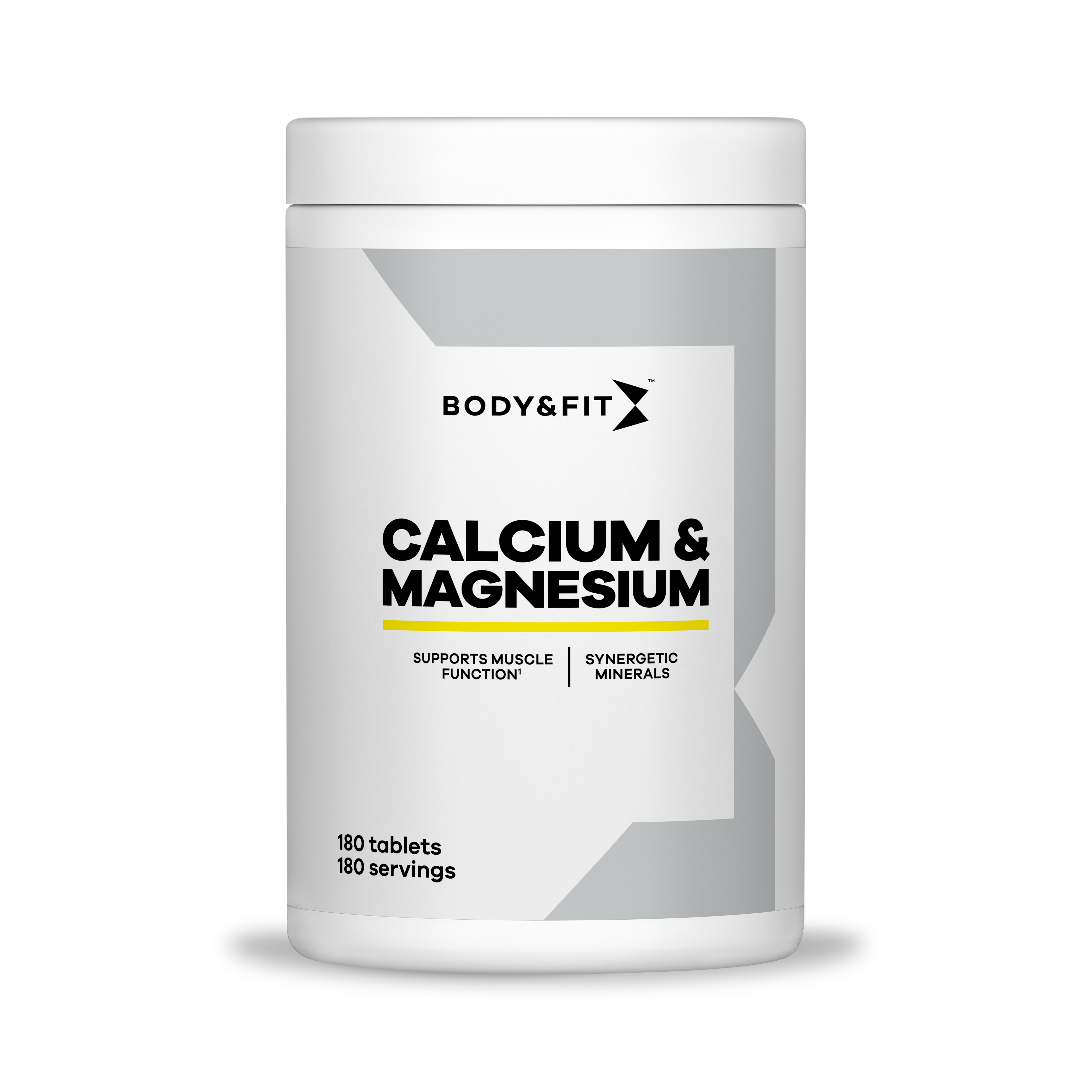 Calcium & Magnesium (180 tabletten) Vitamines en supplementen