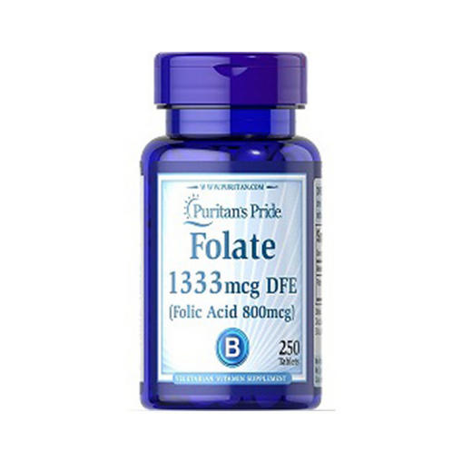 Folic acid 800 mcg Vitamines en supplementen 