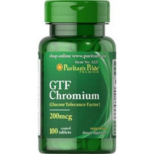 GTF Chromium 200mcg Vitamines en supplementen 