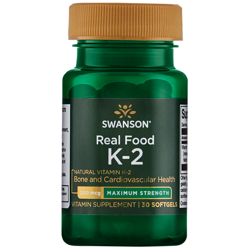 Ultra Max Strength Natural Vitamin K2 200 µg Vitamins & Supplements 