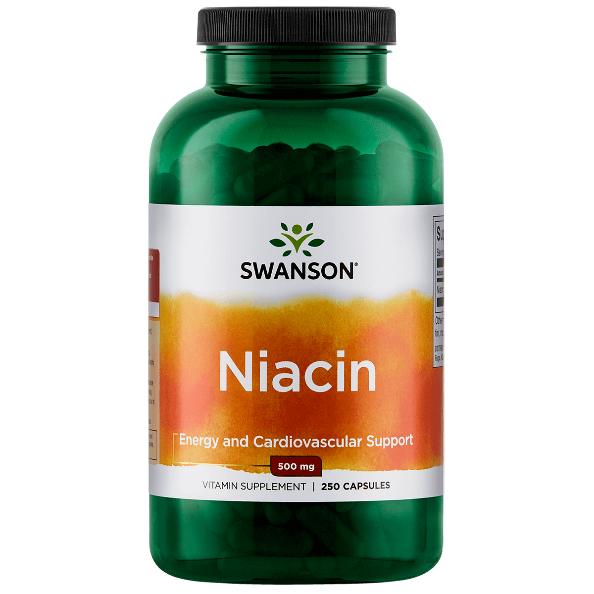 betrouwbaarheid Gezamenlijke selectie Collega Niacine 500mg - Swanson