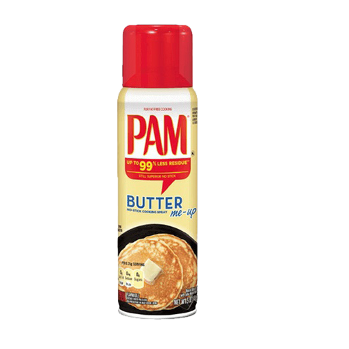 PAM Spray Cuisson (goût de beurre) Barres & Aliments