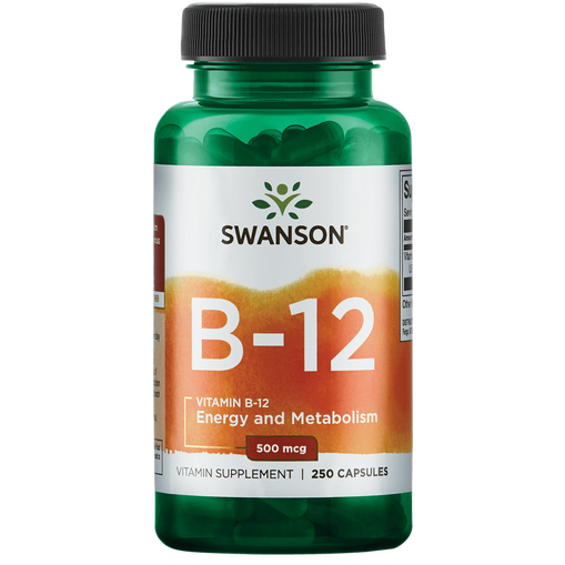 Vitamine B-12 500mcg Vitamines et compléments 