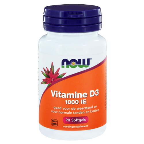 Vitamine D3 (1000 IU) Vitamines en supplementen