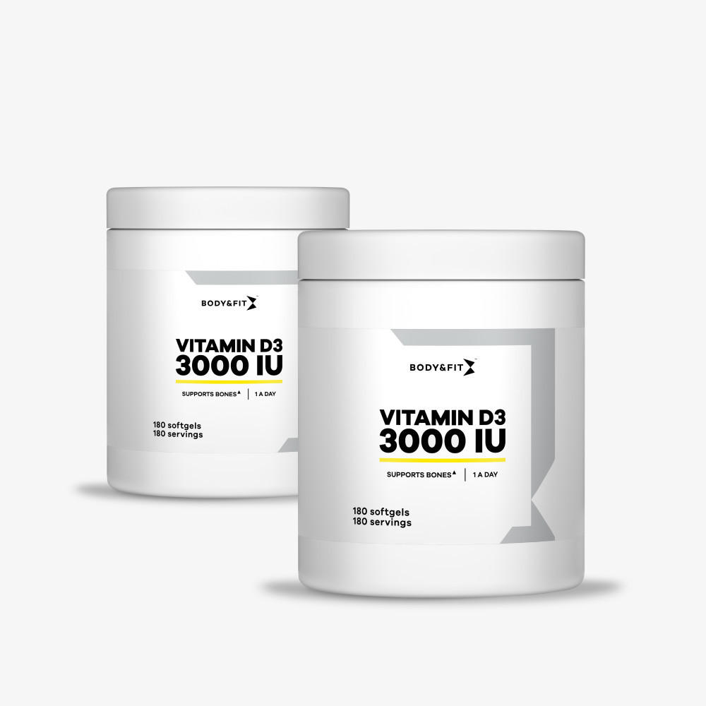 Vitamin D3 - 3000 IU (180 caps) Vitamines en supplementen